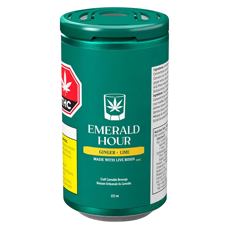 Emerald Hour 222 ml Ginger Lime Beverages