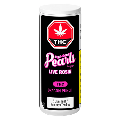 Pearls By Grön 5 Pack Dragon Punch Live Rosin Gummies Edibles
