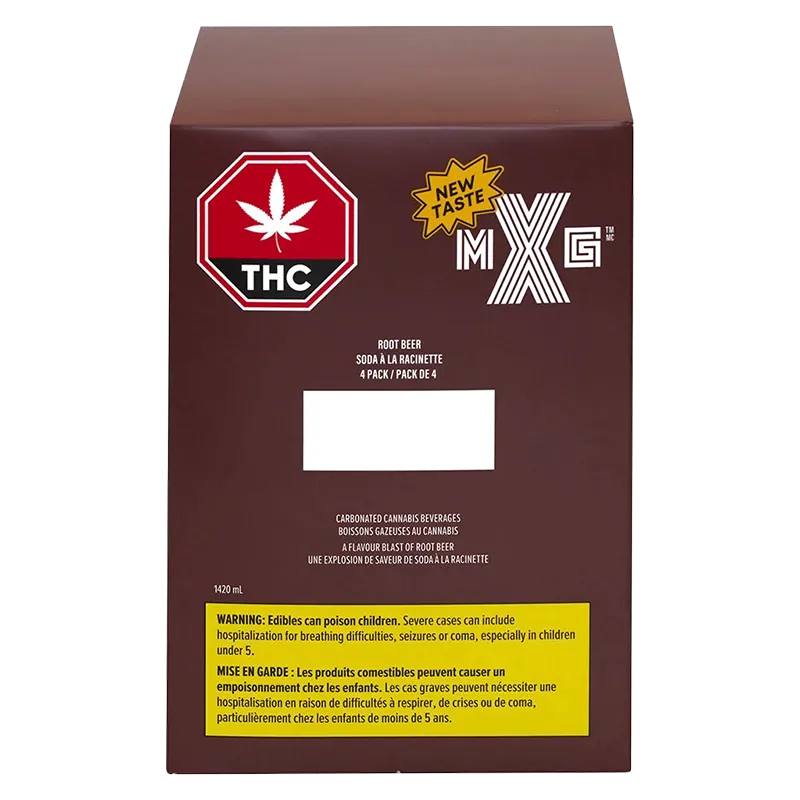 XMG 1420ml Root Beer 4 Pack Beverages