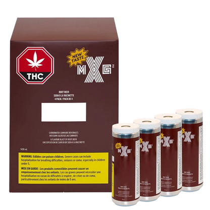 XMG 1420ml Root Beer 4 Pack Beverages