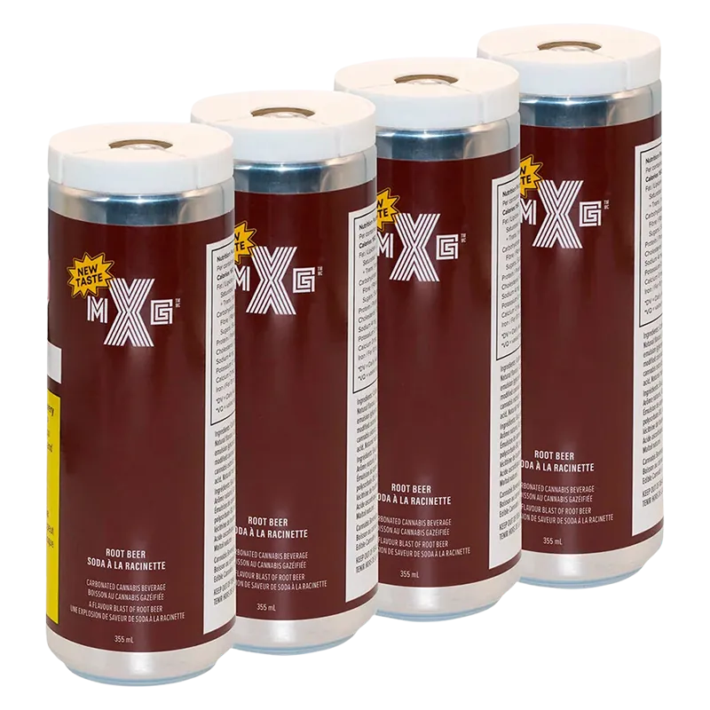 XMG 1420ml Root Beer 4 Pack Beverages