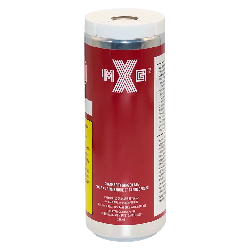 XMG 355 ml Cranberry Ginger Ale Beverages