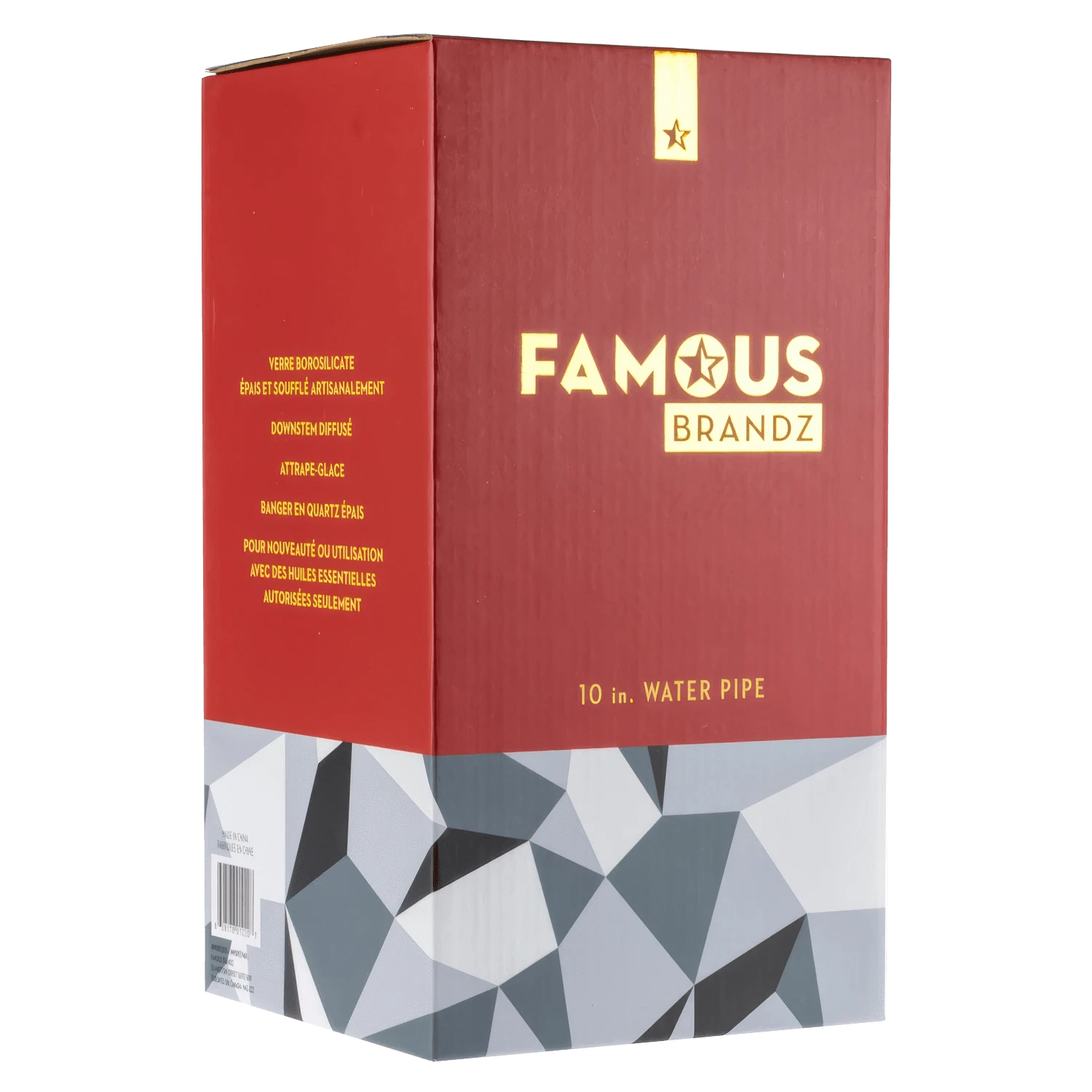 Famous Design Each Famous Design Digital Straight Dab Rig 10in Quartz Banger Dab Rigs