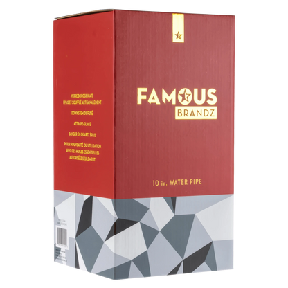 Famous Design Each Famous Design Digital Straight Dab Rig 10in Quartz Banger Dab Rigs
