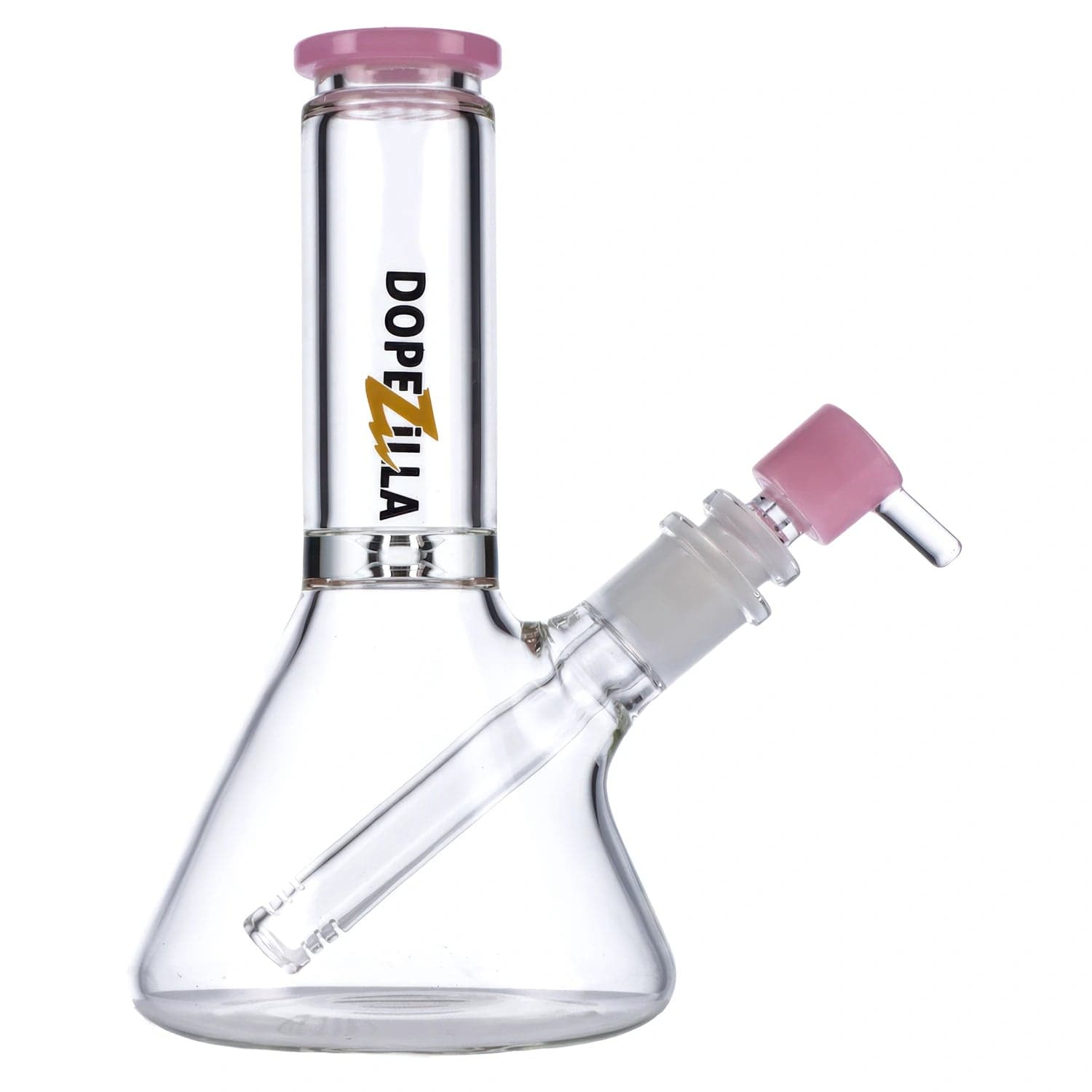 Dopezilla Each Dopezilla Chimera Water Pipe - Milky Pink - 8in. Bongs