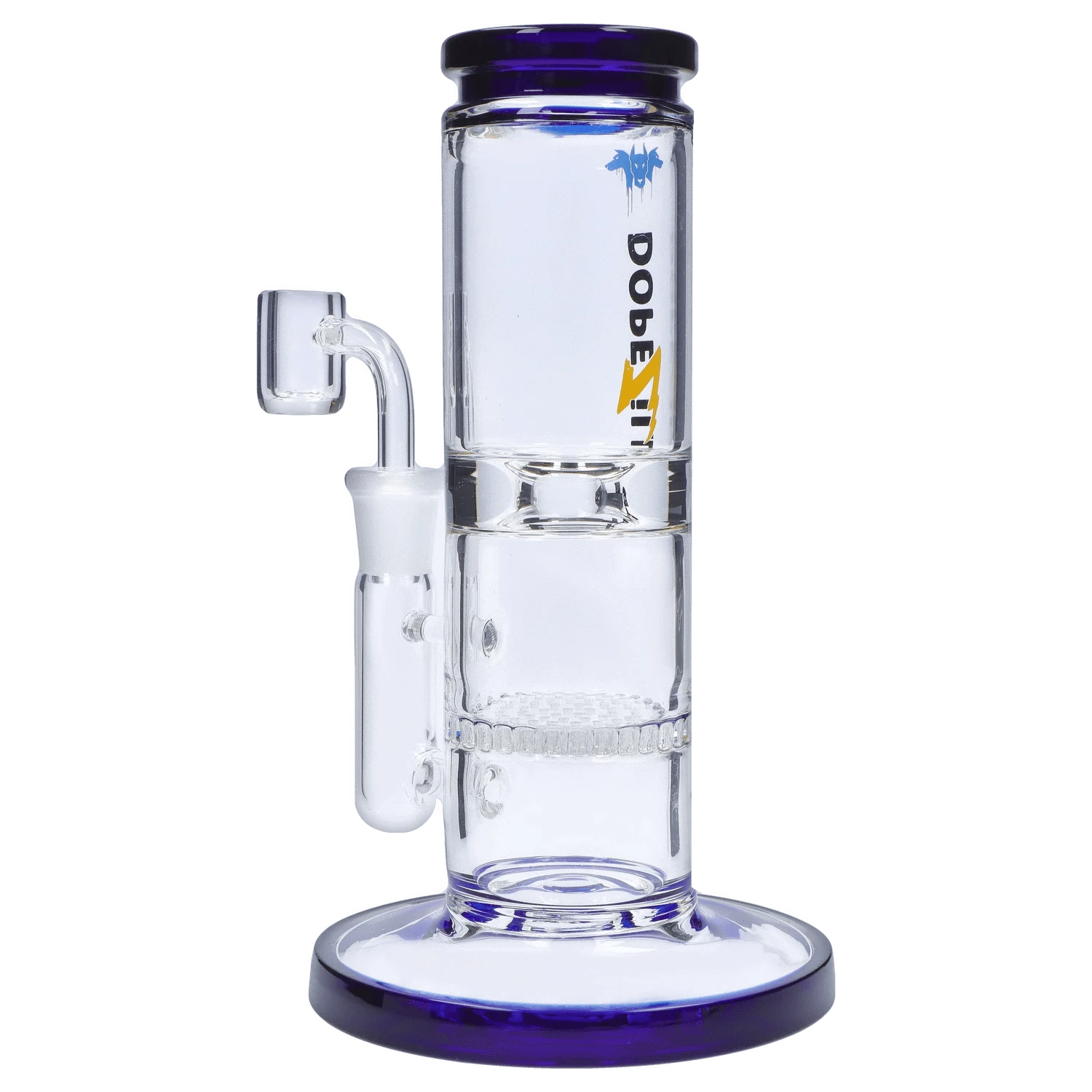 Dopezilla Each Dopezilla Cerberus Dab Rig Borosilicate Glass 8 Dab Rigs