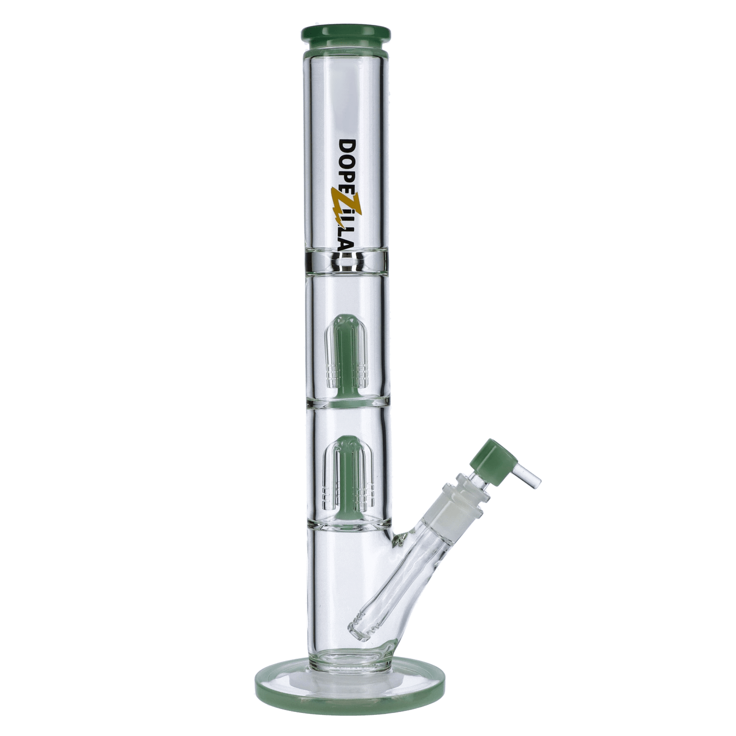 Dopezilla Each Dopezilla Hydra Water Pipe - Milky Teal - 16in. Bongs