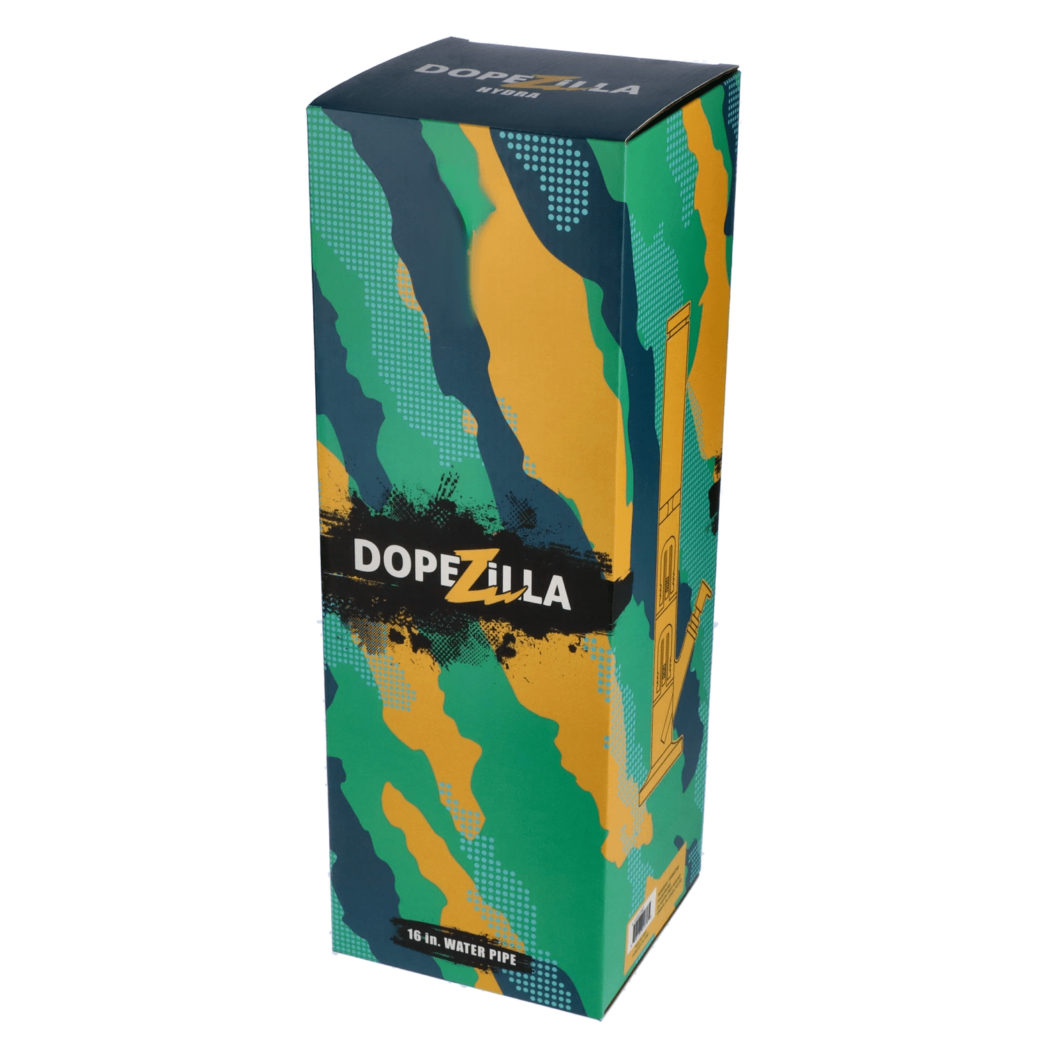 Dopezilla Each Dopezilla Hydra Water Pipe - Milky Teal - 16in. Bongs