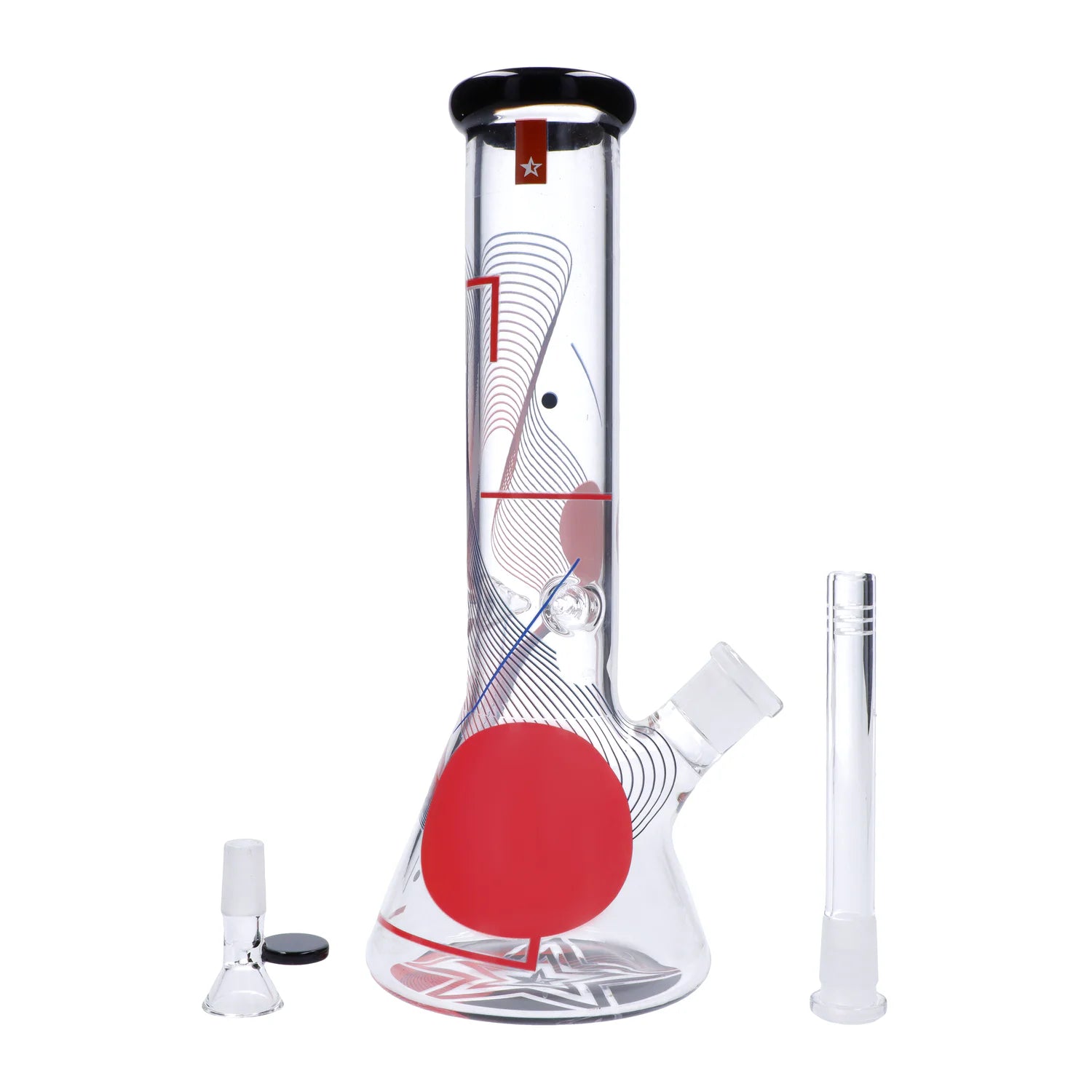 Famous X 12" Goa Water Pipe