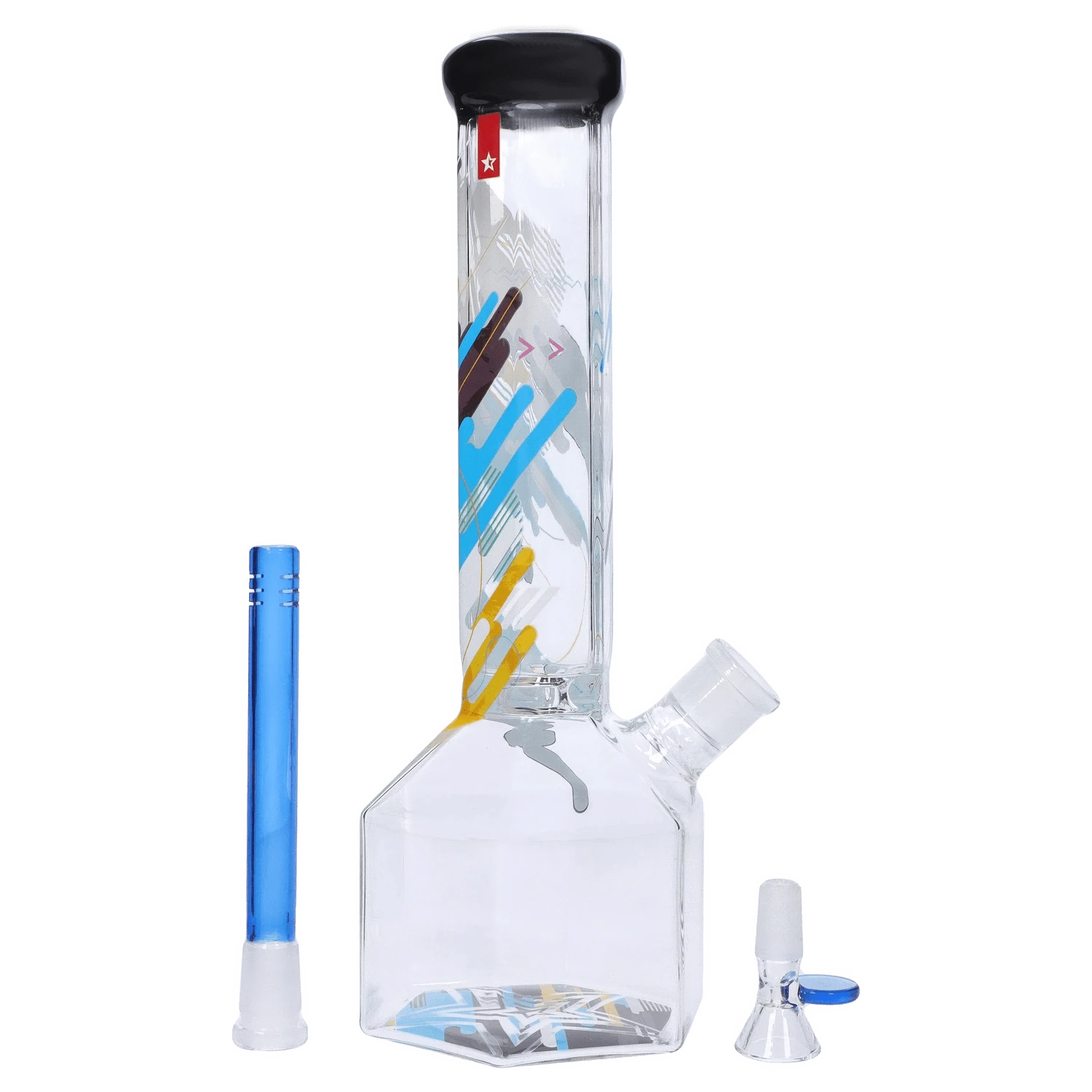 Famous X Each Famous X Octagon Water Pipe - 12in | Canna Cabana Bongs