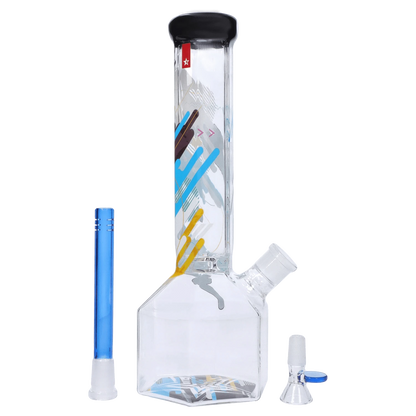 Famous X Each Famous X Octagon Water Pipe - 12in | Canna Cabana Bongs