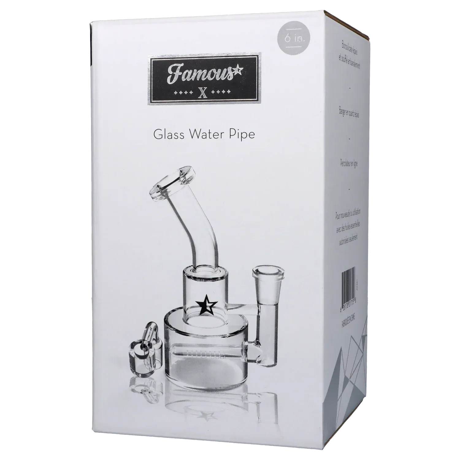 Famous X Each Famous X Stack Dab Rig Borosilicate Glass Percolator Dab Rigs