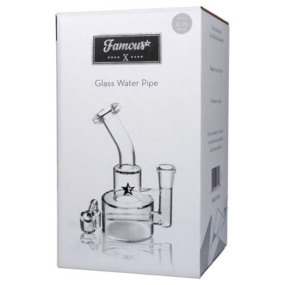 Famous X Each Famous X Stack Dab Rig Borosilicate Glass Percolator Dab Rigs