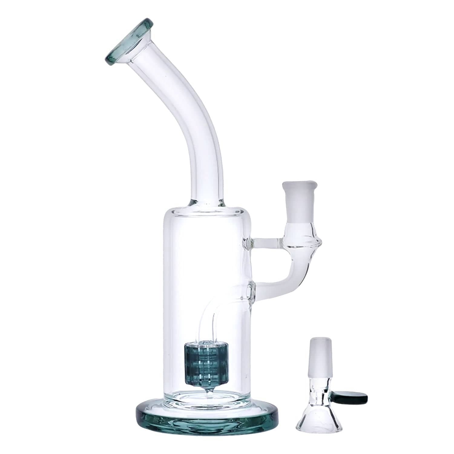 Valiant Each Valiant Beaker Water Pipe Bong - 11" Milky Blue Bongs