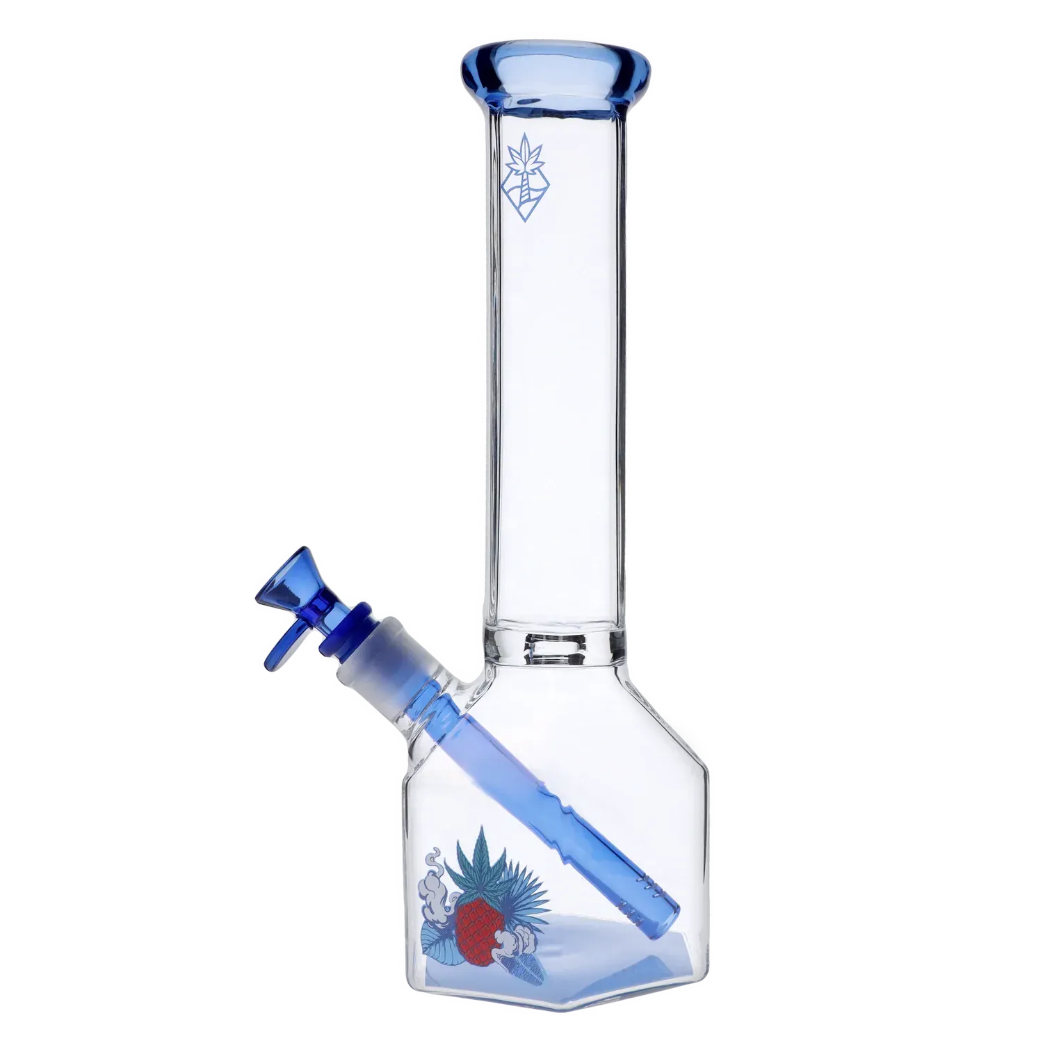 Cabana Cannabis Co. Each Cabana Cannabis Co. Pineapple Bong - 12in Light Blue Bongs