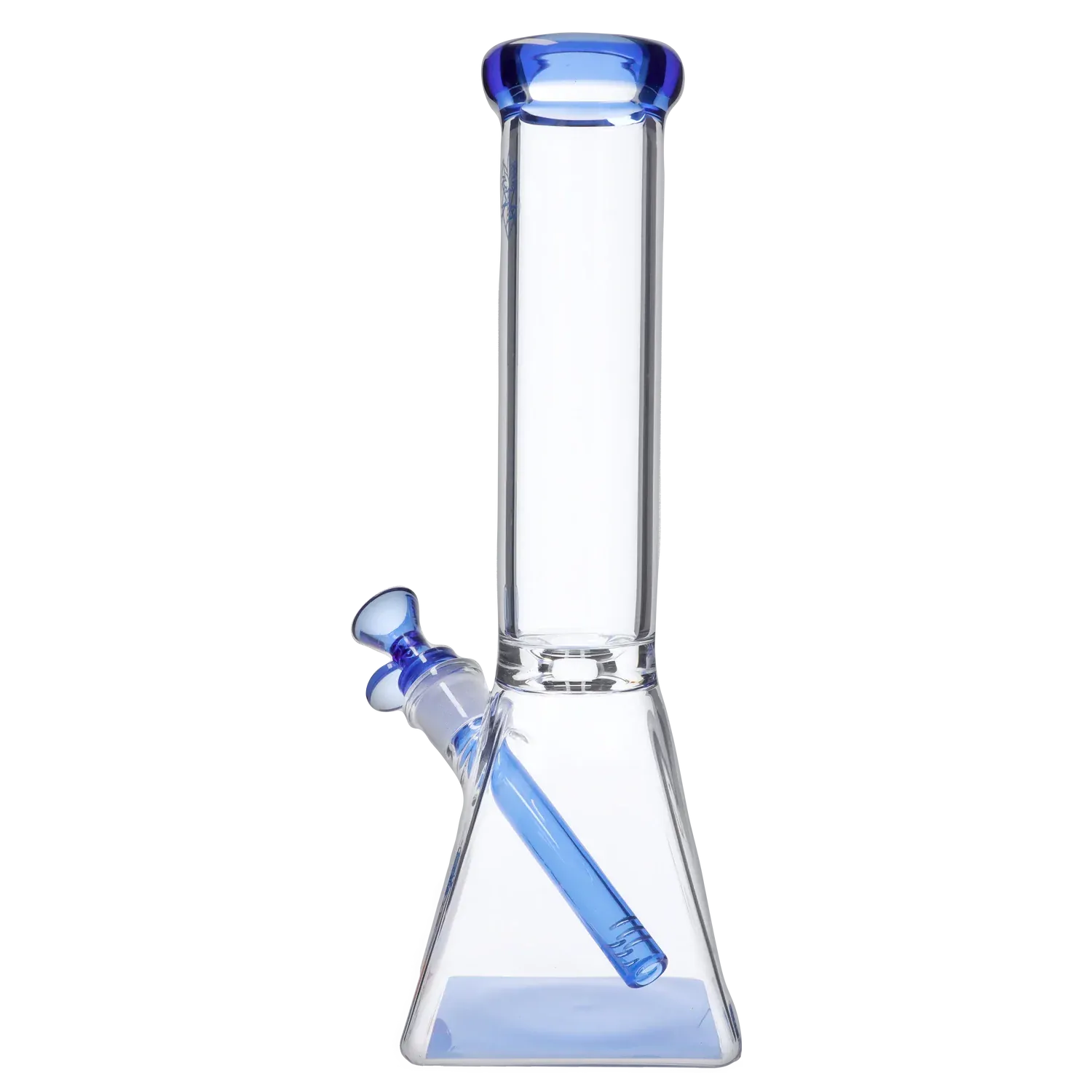 Cabana Cannabis Co. Each Cabana Cannabis Co. Van Water Pipe Blue 12in Glass Bongs