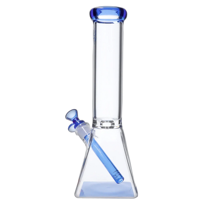 Cabana Cannabis Co. Each Cabana Cannabis Co. Van Water Pipe Blue 12in Glass Bongs