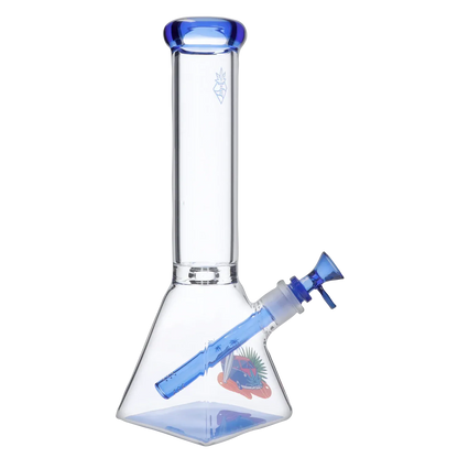 Cabana Cannabis Co. Each Cabana Cannabis Co. Van Water Pipe Blue 12in Glass Bongs