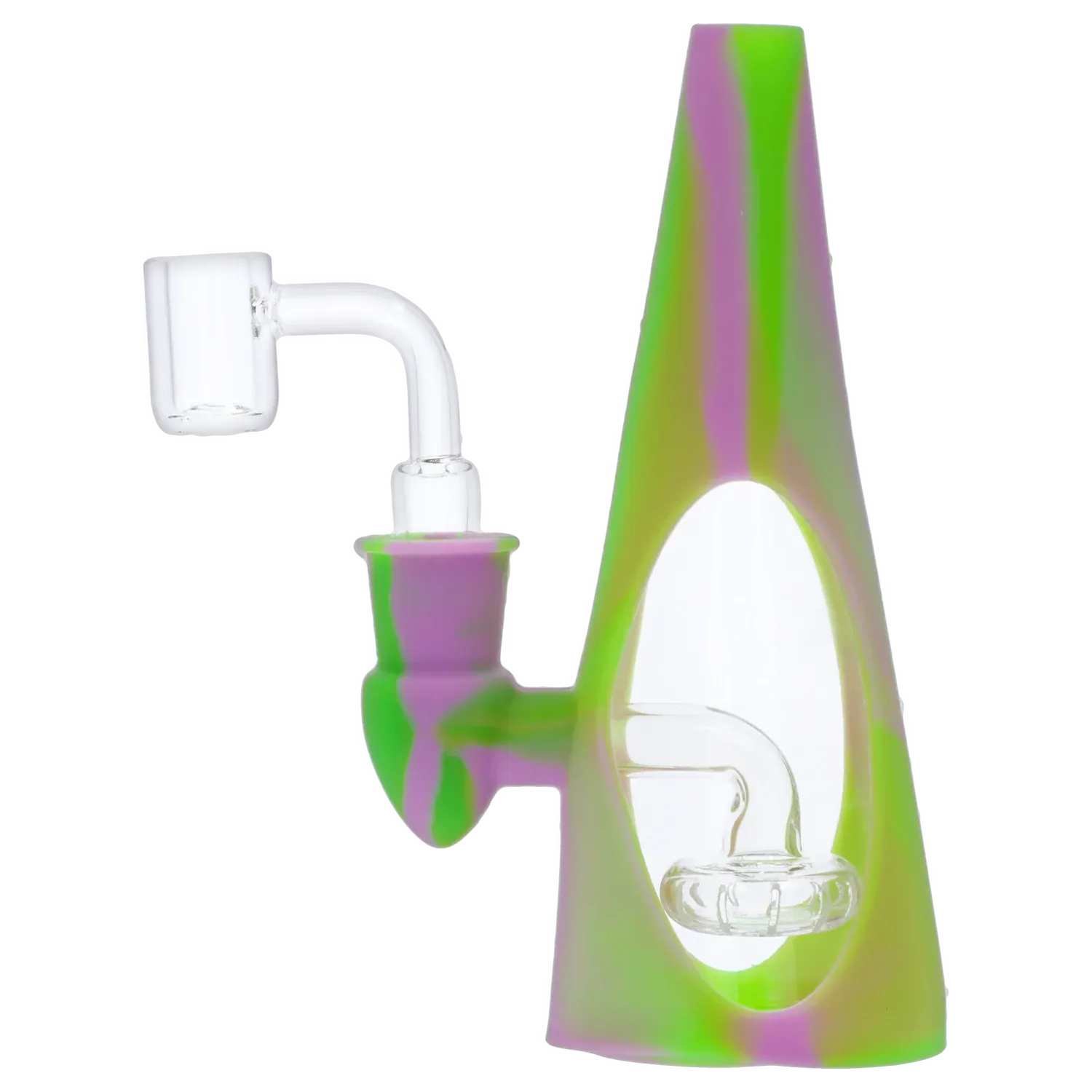 Valiant Each Valiant Silicone Cone Water Pipe - Quartz Banger Bongs