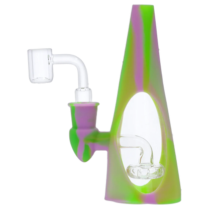 Valiant Each Valiant Silicone Cone Water Pipe - Quartz Banger Bongs