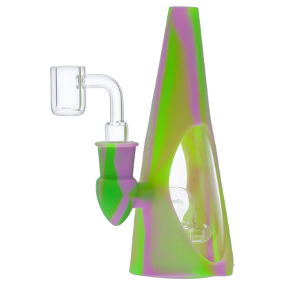 Valiant Each Valiant Silicone Cone Water Pipe - Quartz Banger Bongs