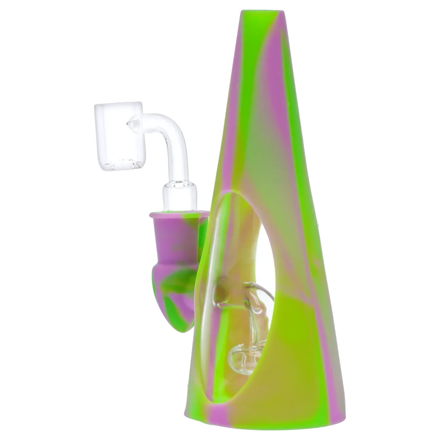 Valiant Each Valiant Silicone Cone Water Pipe - Quartz Banger Bongs