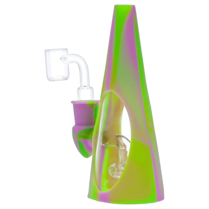 Valiant Each Valiant Silicone Cone Water Pipe - Quartz Banger Bongs