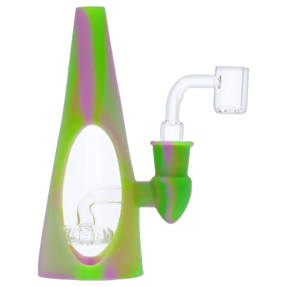 Valiant Each Valiant Silicone Cone Water Pipe - Quartz Banger Bongs