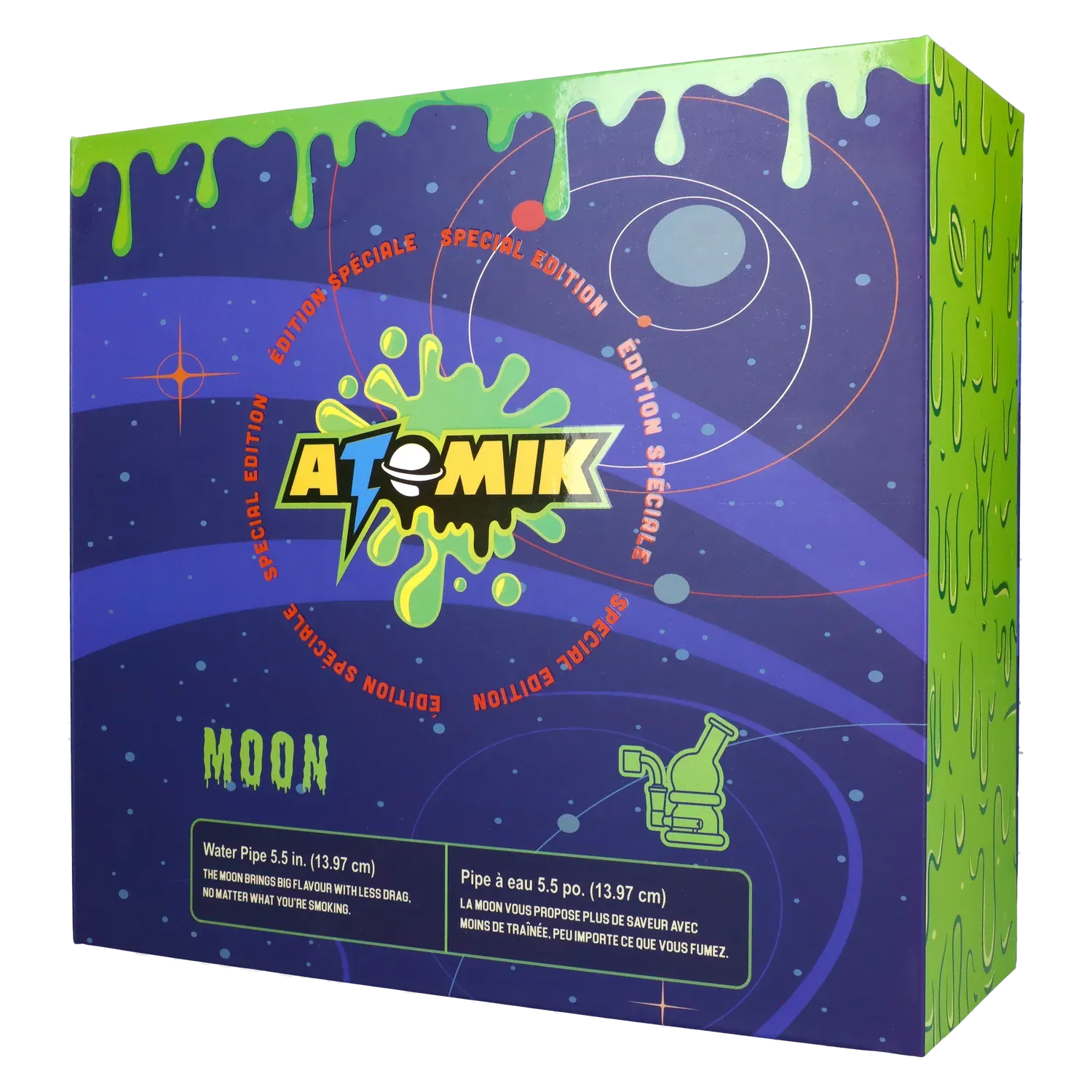 Atomik Each Atomik Special Edition Water Pipe - 5.5 | Premium Glassware Bongs