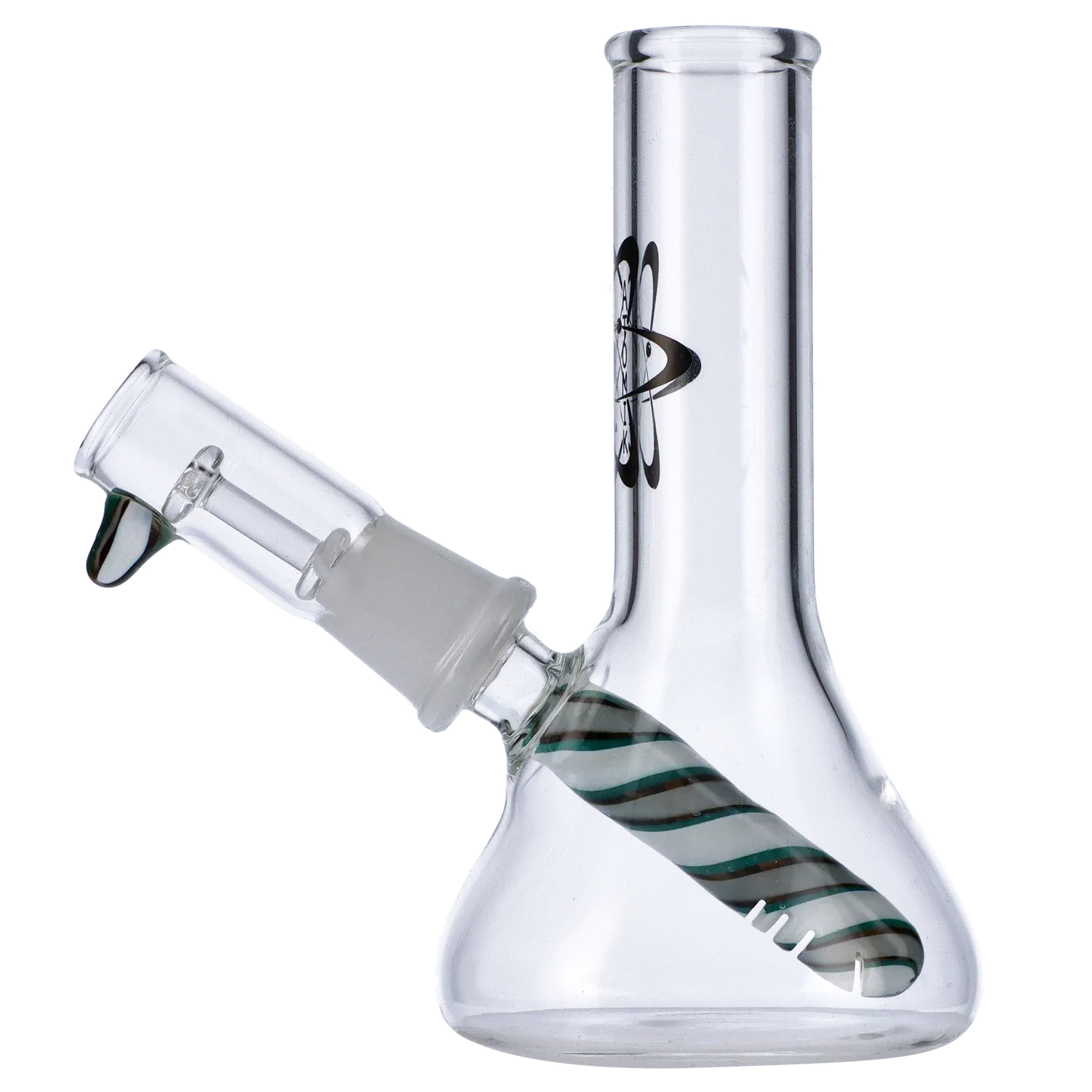 Atomik Each Atomik Bianca 5" Teal White Dab Rig | Canna Cabana Dab Rigs