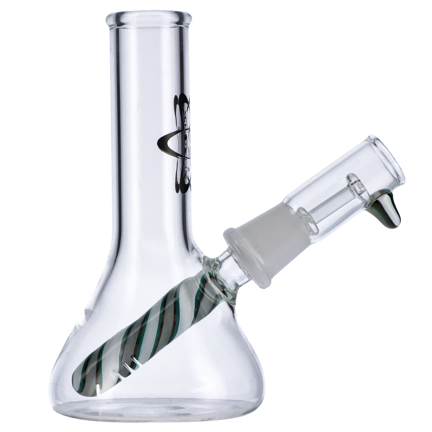 Atomik Each Atomik Bianca 5" Teal White Dab Rig | Canna Cabana Dab Rigs