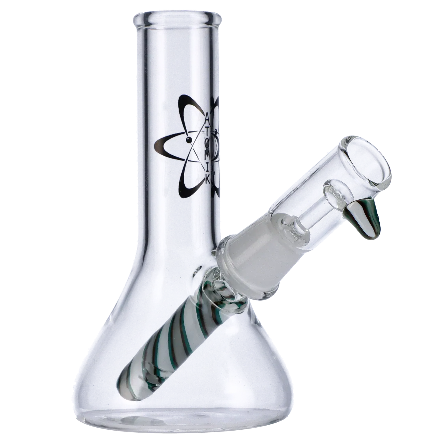 Atomik Each Atomik Bianca 5" Teal White Dab Rig | Canna Cabana Dab Rigs