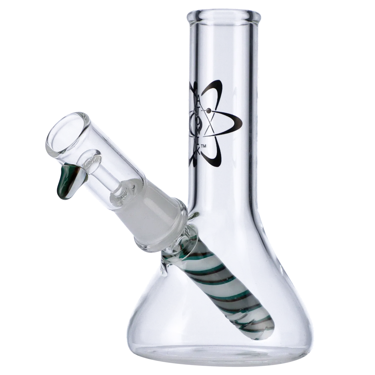 Atomik Each Atomik Bianca 5" Teal White Dab Rig | Canna Cabana Dab Rigs