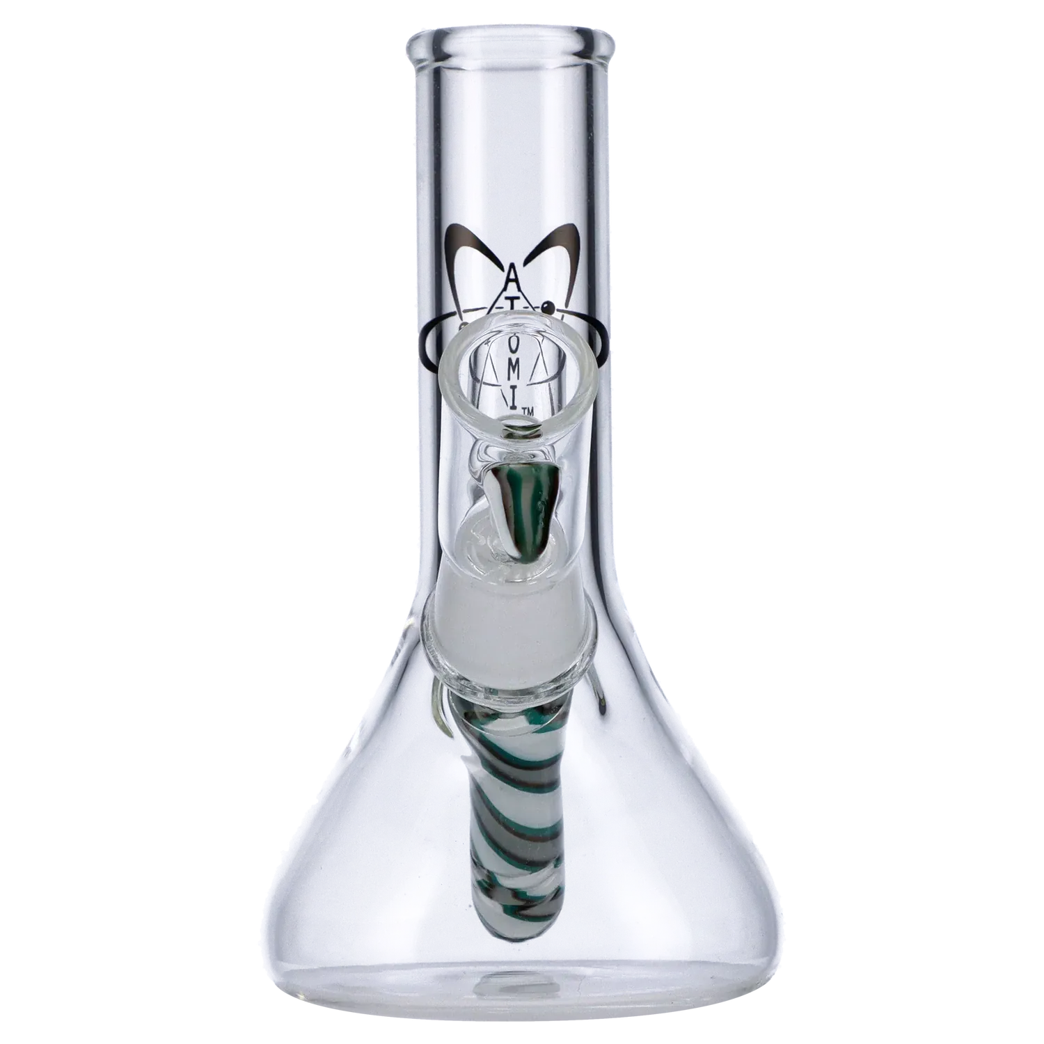 Atomik Each Atomik Bianca 5" Teal White Dab Rig | Canna Cabana Dab Rigs
