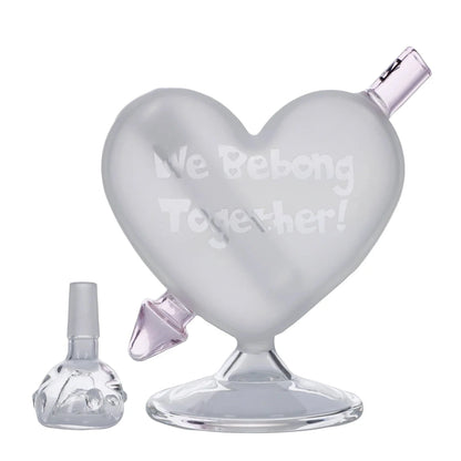 Daily High Club Each DHC Originals Heart Traveler Water Pipe Bong | Canna Cabana Bongs