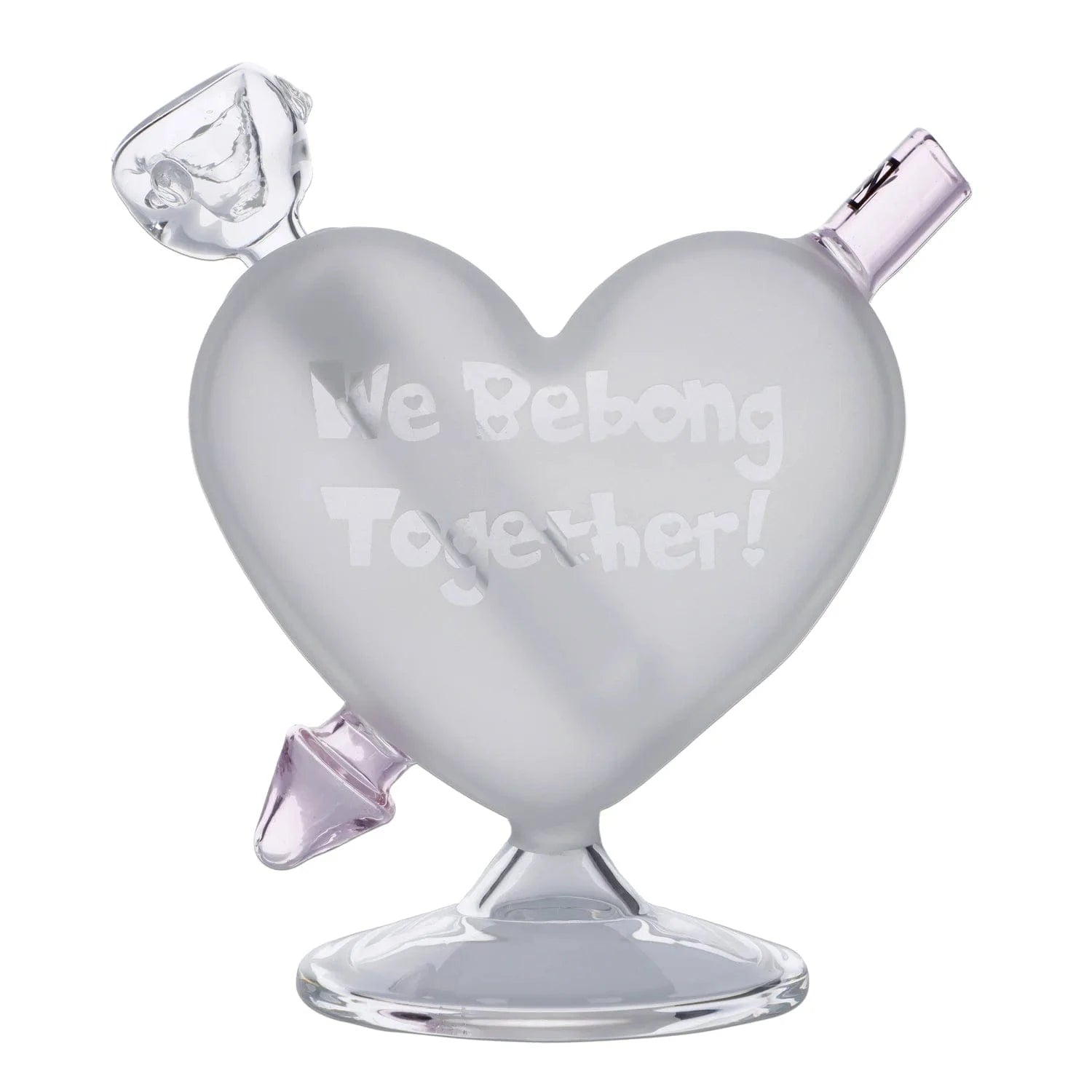 Daily High Club Each DHC Originals Heart Traveler Water Pipe Bong | Canna Cabana Bongs