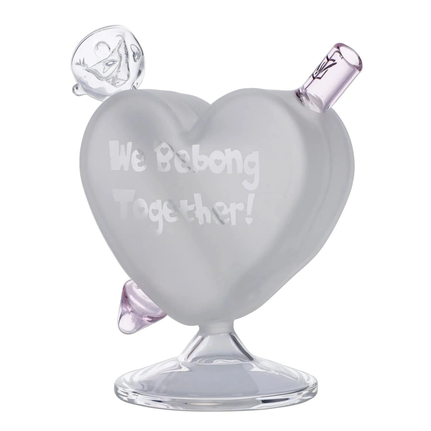 Daily High Club Each DHC Originals Heart Traveler Water Pipe Bong | Canna Cabana Bongs