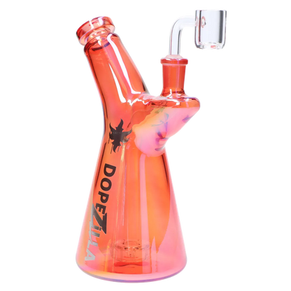 Dopezilla Each Dopezilla Elemental Phoenix Dab Rig 7 in. Orange Accessories