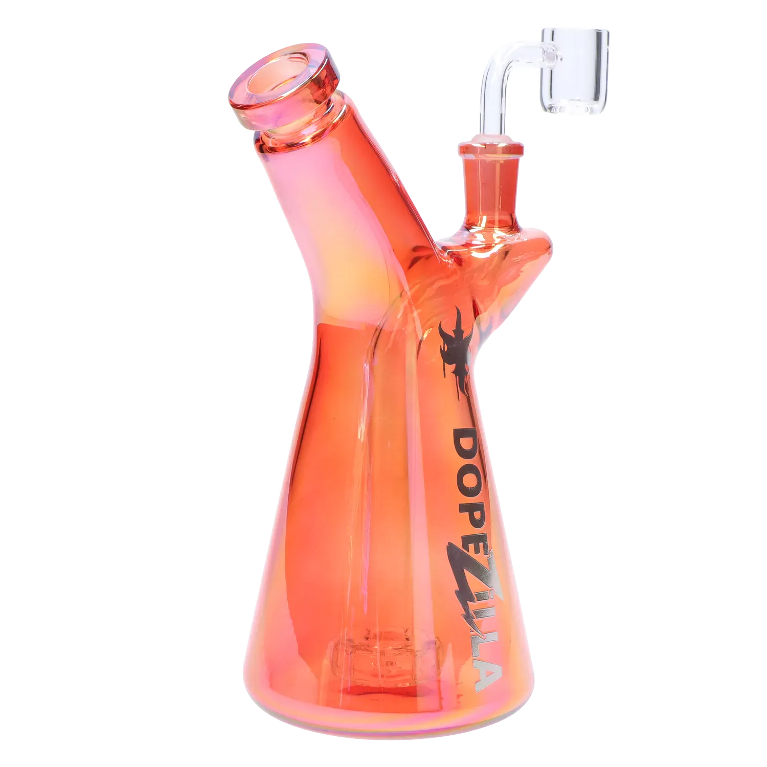 Dopezilla Each Dopezilla Elemental Phoenix Dab Rig 7 in. Orange Accessories