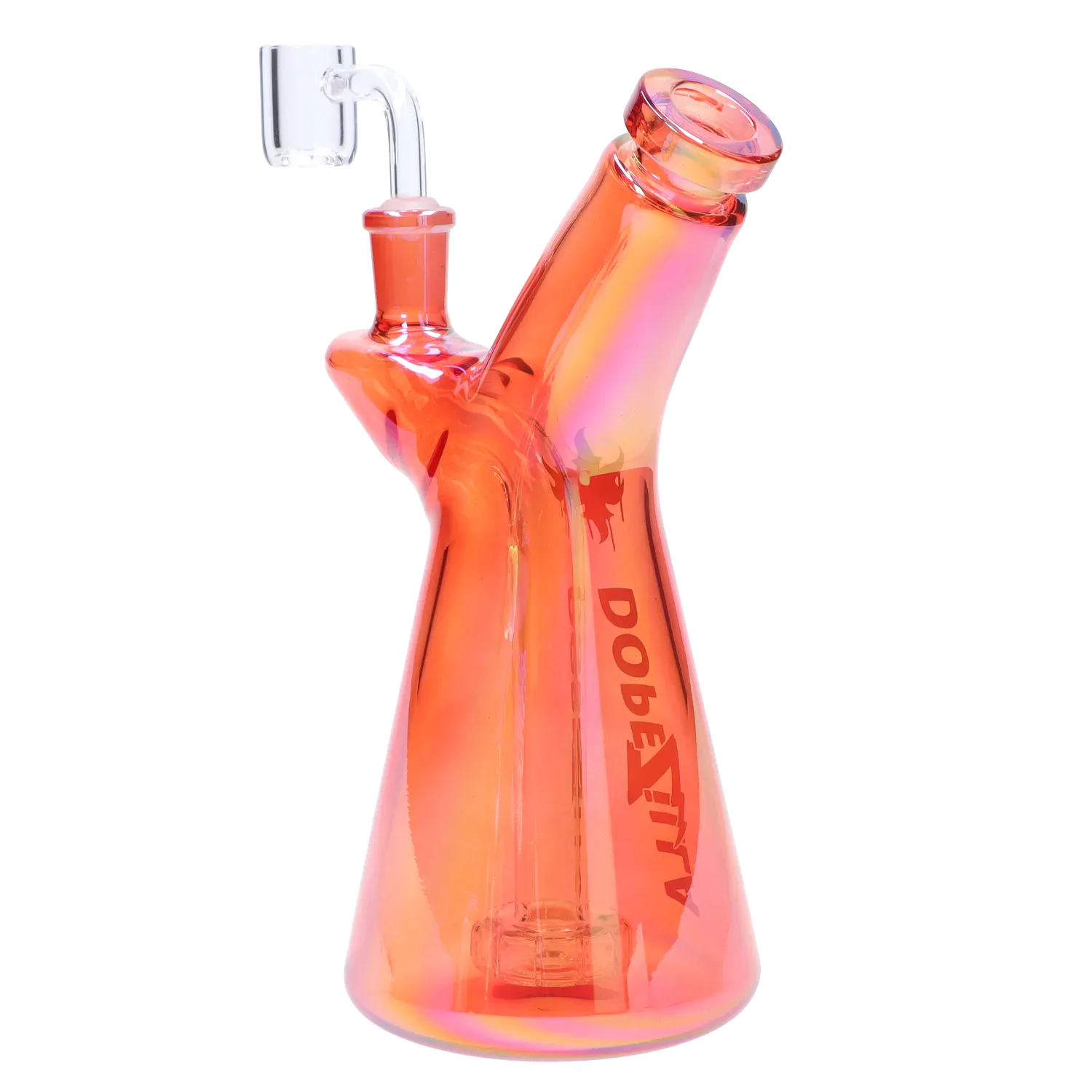 Dopezilla Each Dopezilla Elemental Phoenix Dab Rig 7 in. Orange Accessories
