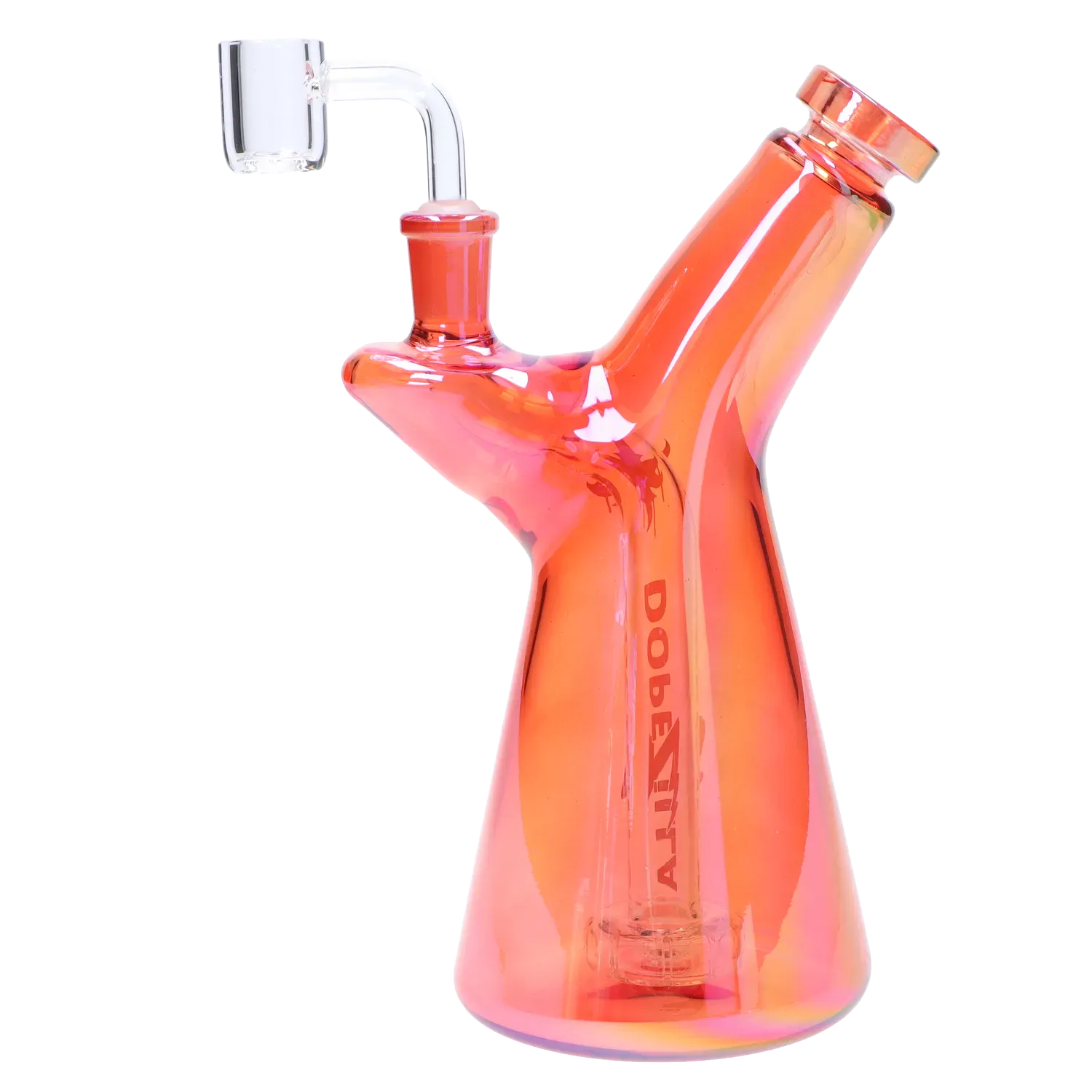 Dopezilla Each Dopezilla Elemental Phoenix Dab Rig 7 in. Orange Accessories