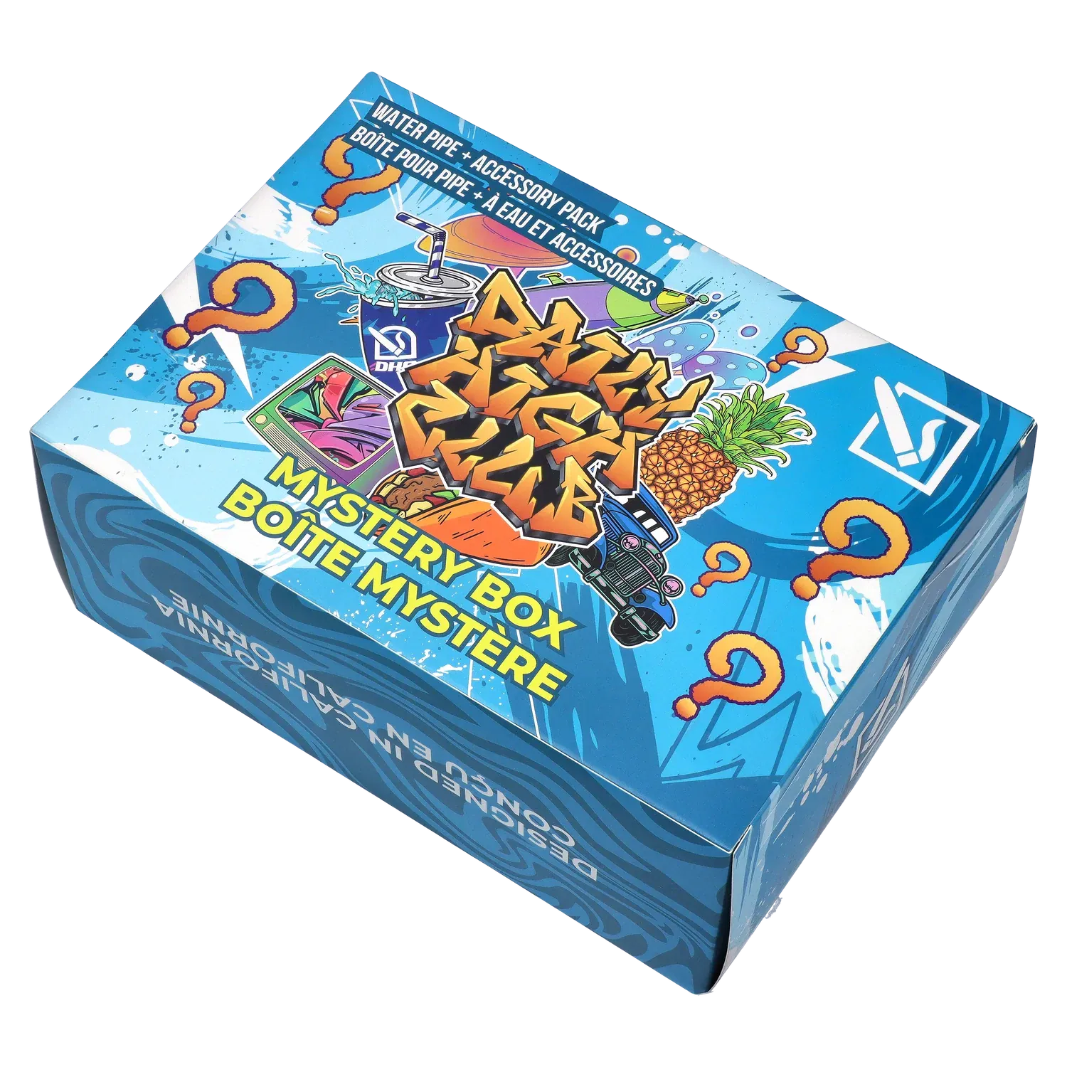 Daily High Club Each DHC Mystery Box – Light Blue w/ Yellow Sticker) Accessories