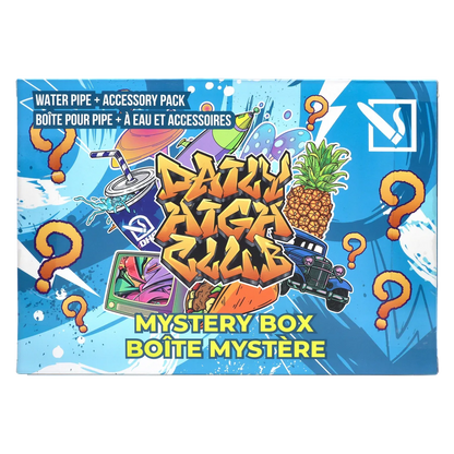 Daily High Club Each DHC Mystery Box – Light Blue w/ Yellow Sticker) Accessories