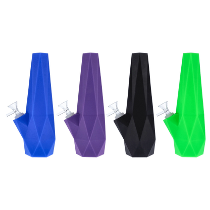 Valiant Each Valiant VLT Diamond Silicone Water Pipe - 10in Storage