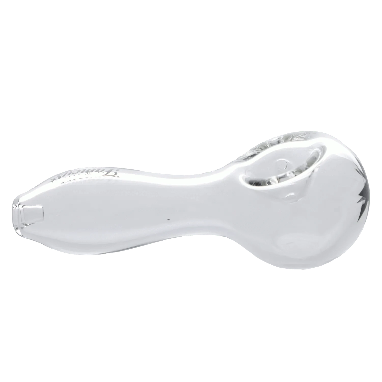 Famous X Each Famous X Spoon Pipe - Clear - 4in | Canna Cabana Handpipes