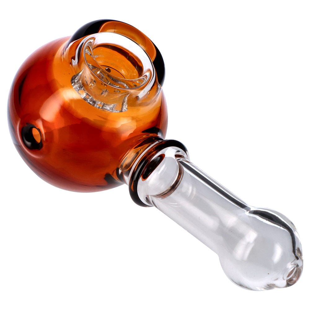 Valiant Each Valiant Cauldron Glass Pipe - Amber | Canna Cabana Handpipes