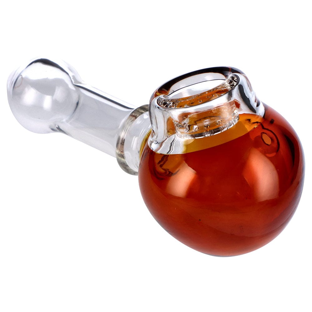Valiant Each Valiant Cauldron Glass Pipe - Amber | Canna Cabana Handpipes