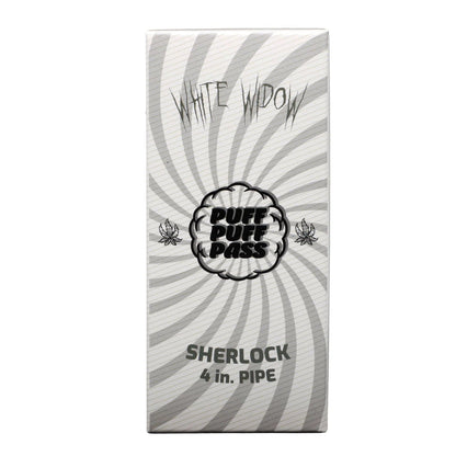 Puff Puff Pass Each Puff Puff Pass Strains White Widow Sherlock -Jade White - 4in. Handpipes