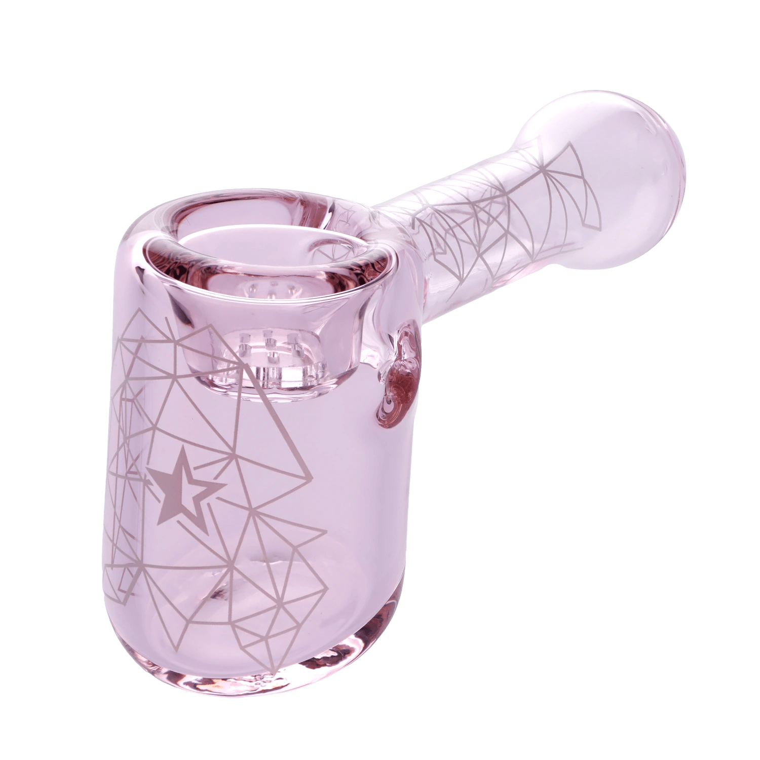 Famous Design Each Famous Design Space Hammer Pipe-Pink-5 in. Handpipes