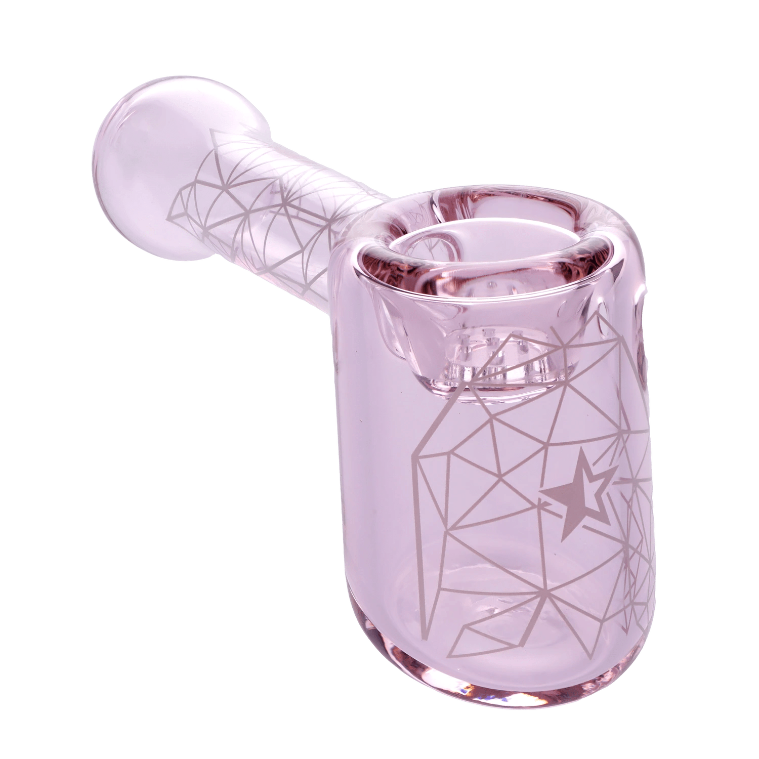 Famous Design Each Famous Design Space Hammer Pipe-Pink-5 in. Handpipes